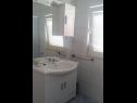 Apartmány Anica A1(2+1), A2(2+2) Záliv Kanica (Rogoznica) - Riviéra Šibenik  - Chorvátsko  - Apartmán - A1(2+1): kúpelňa s toaletou
