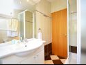 Dovolenkovy dom Brane - relaxing in nature: H(9) Zaton (Šibenik) - Riviéra Šibenik  - Chorvátsko  - H(9): kúpelňa s toaletou