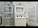 Apartmány Silva - central & modern: A(4) Split - Riviéra Split  - Apartmán - A(4): kúpelňa s toaletou