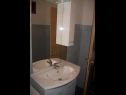 Apartmány Luka - pet friendly A1(4+2) Seget Donji - Riviéra Trogir  - Apartmán - A1(4+2): kúpelňa s toaletou