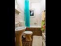 Apartmány VV A1(2+1), A2(5), A3(7) Seget Vranjica - Riviéra Trogir  - Apartmán - A3(7): kúpelňa s toaletou
