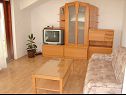 Apartmány Tone - spacious and comfortable: A1 zuti(5+2), AA2 plavi(5+2) Trogir - Riviéra Trogir  - Apartmán - AA2 plavi(5+2): obývačka