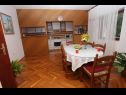 Apartmány Mare - comfortable apartment : A1(5), A2(5) Trogir - Riviéra Trogir  - Apartmán - A2(5): kuhyňa a jedáleň