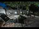 Apartmány Florio - garden & free parking: A1(5) Trogir - Riviéra Trogir  - záhradná terasa