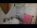 Apartmány Fuzu - 50 m from sea: A2(2+1), SA3(2) Bibinje - Riviéra Zadar  - Štúdio apartmán - SA3(2): kúpelňa s toaletou