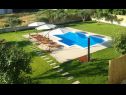 Apartmány Summer Sun SA1(2+1), A2(2+2), A3(4+2), A4(4+2) Privlaka - Riviéra Zadar  - bazén