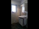 Apartmány Summer Sun SA1(2+1), A2(2+2), A3(4+2), A4(4+2) Privlaka - Riviéra Zadar  - Apartmán - A3(4+2): kúpelňa s toaletou
