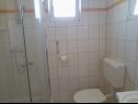 Apartmány Vanja - terrace & BBQ A1(4+2), A2(4+1) Vir - Riviéra Zadar  - Apartmán - A1(4+2): kúpelňa s toaletou