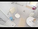Apartmány Mladen - family friendly & amazing location: A1(5), A2(2), A3(3+1) Vrsi - Riviéra Zadar  - Apartmán - A3(3+1): kúpelňa s toaletou