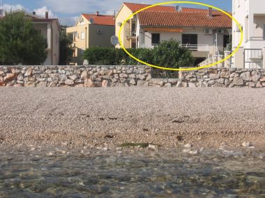 Apartmány Mira - 20 m from pebble beach: A1(4+1), A2(4) Žaborić - Riviéra Šibenik 