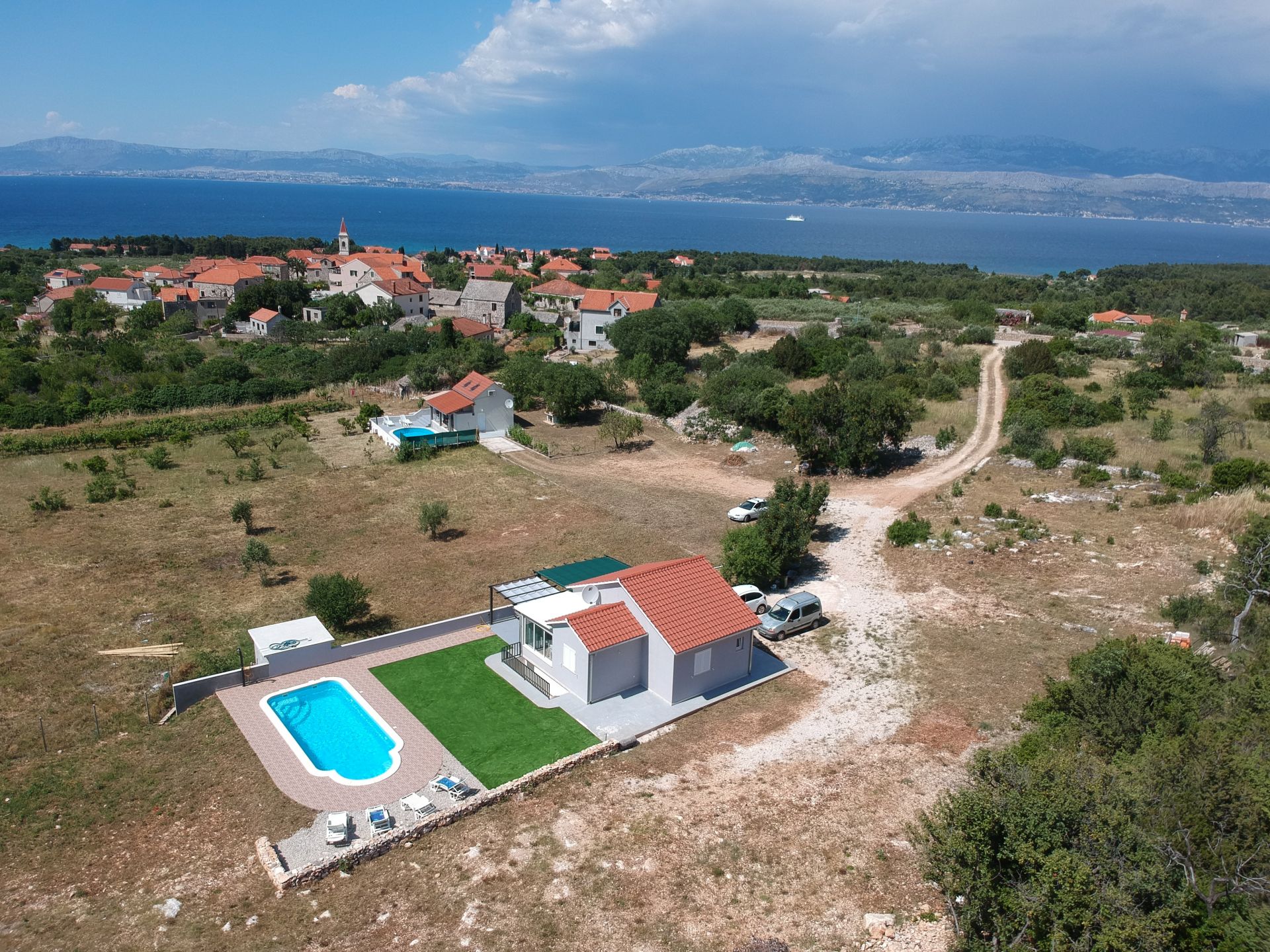 Dovolenkovy dom Nane Garden - house with pool : H(4+1) Mirca - Ostrov Brač  - Chorvátsko 